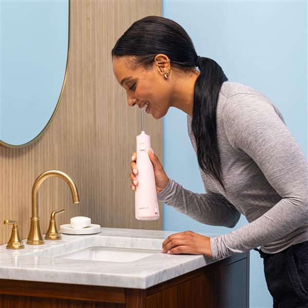 Pink Waterpik™ Cordless Pulse 3100 Water Flosser - Image 2
