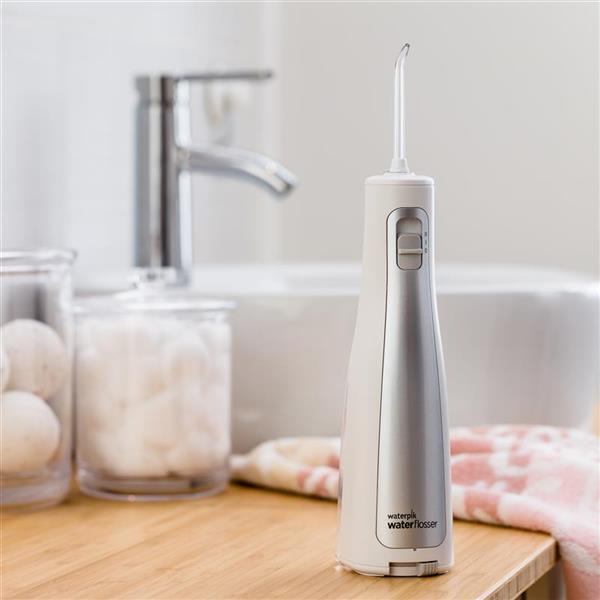 White Waterpik™ Cordless Freedom Water Flosser - Image 6